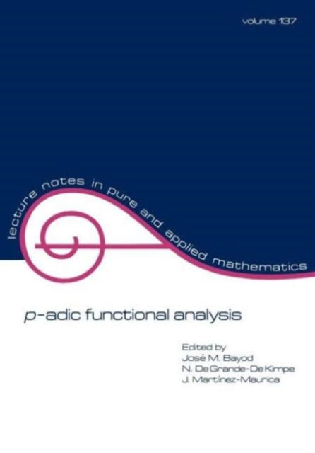 Book cover of: p-adic Function Analysis. By: Bayod