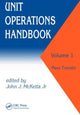 Book cover of: Unit Operations Handbook. By: John  J. McKetta Jr