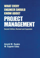 Book cover of: What Every Engineer Should Know About Project Management