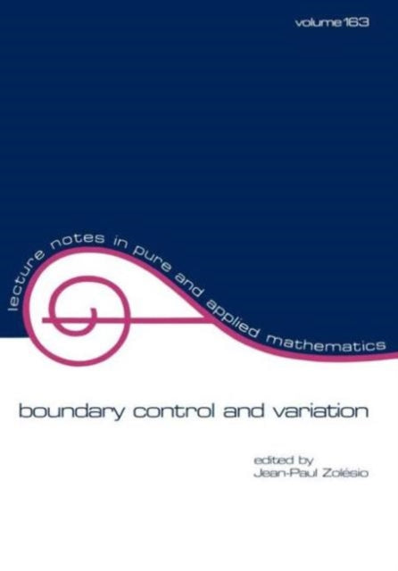 Book cover of: Boundary Control and Variation
