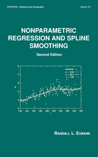 Book cover of: Nonparametric Regression and Spline Smoothing. By: Randall L. Eubank