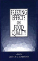 Book cover of: Freezing Effects on Food Quality