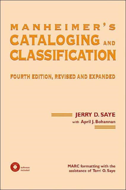 Book cover of: Manheimer's Cataloging and Classification, Revised and Expanded