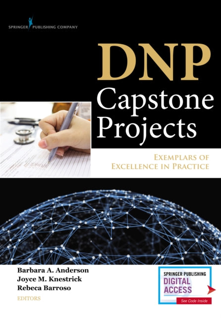 Book cover of: DNP Capstone Projects. By: Barbara A. Anderson