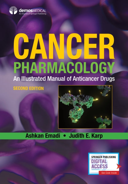 Book cover of: Cancer Pharmacology. By: Ashkan Emadi