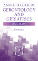 Book cover of: Annual Review of Gerontology and Geriatrics, Volume 34, 2014. By: Richard Sprott
