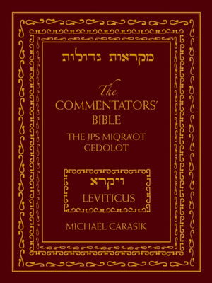 Commentators' Bible: Leviticus