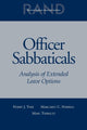 Book cover of: Officer Sabbaticals. By: Harry J. Thie