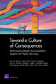 Book cover of: Toward a Culture of Consequences. By: Brian M. Stecher