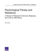 Book cover of: Psychological Fitness and Resilience. By: Sean Robson