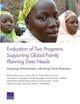 Book cover of: Evaluation of Two Programs Supporting Global Family Planning Data Needs. By: Melinda Moore