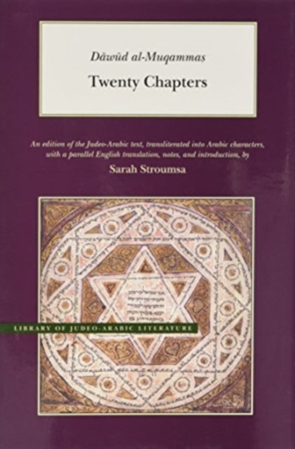 Book cover of: Twenty Chapters. By: David ibn Marwān Mukammiṣ