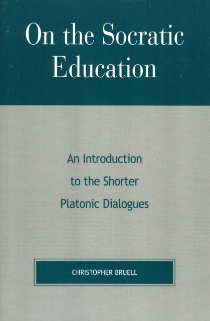 Book cover of: On the Socratic Education