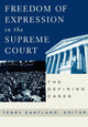 Book cover of: Freedom of Expression in the Supreme Court
