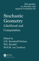 Book cover of: Stochastic Geometry