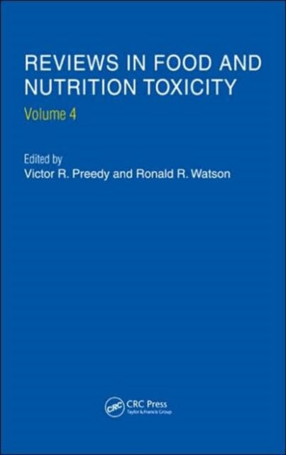 Book cover of: Reviews in Food and Nutrition Toxicity, Volume 4