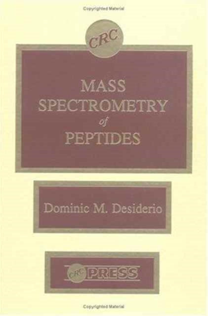 Book cover of: Mass Spectrometry of Peptides