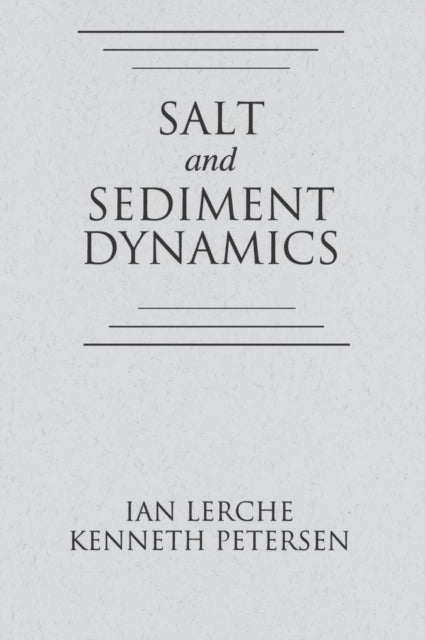 Book cover of: Salt and Sediment Dynamics