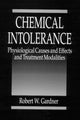 Book cover of: Chemical Intolerance. By: Robert W. Gardner