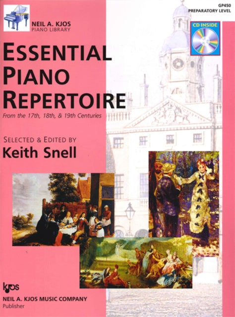 Book cover of: Essential Piano Repertoire Prep Level