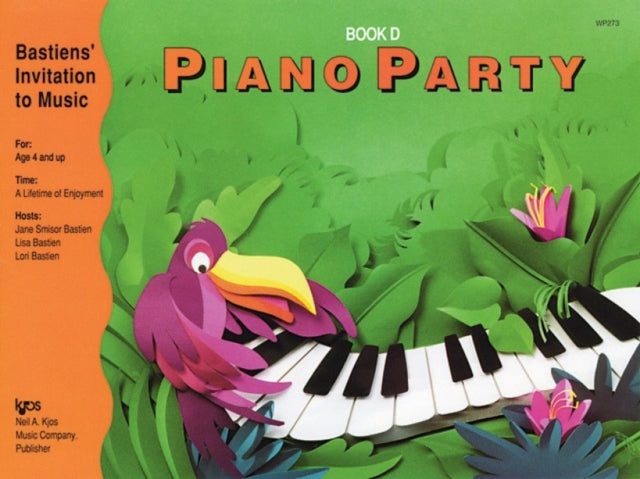 Book cover of: Piano Party Book D