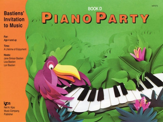 Book cover of: Piano Party Book D