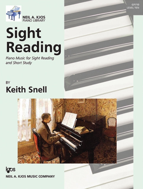 Book cover of: Sight Reading: Piano Music for Sight Reading and Short Study, Level 10