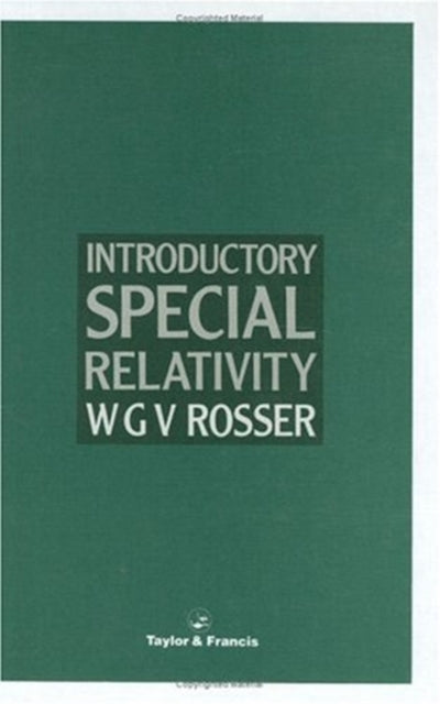 Book cover of: Introductory Special Relativity
