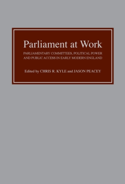 Book cover of: Parliament at Work