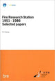 Book cover of: Fire Research Station 1951-1986 Selected Papers