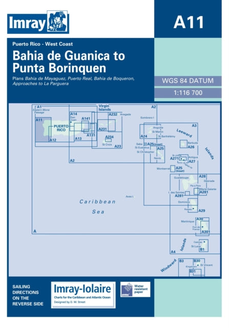 Book cover of: Imray Iolaire Chart A11