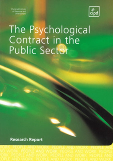 Book cover of: Psychological Contract in the Public Sector