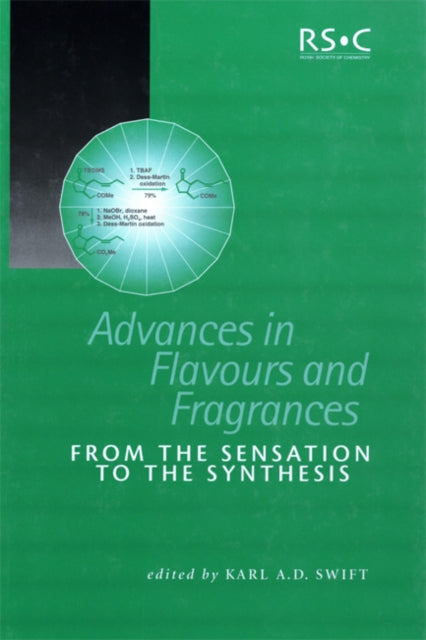 Book cover of: Advances in Flavours and Fragrances. By: K.A.D. Swift