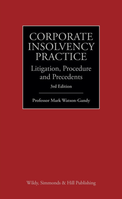 Book cover of: Corporate Insolvency Practice