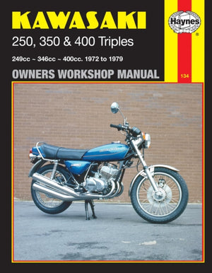 Kawasaki 250, 350 ja 400 kolmikmootorid (72–79)