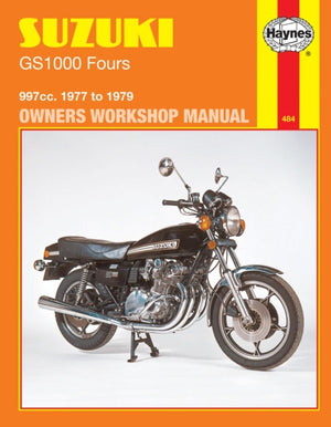 Suzuki GS1000 Four (77 - 79) Haynesi remondikäsiraamat
