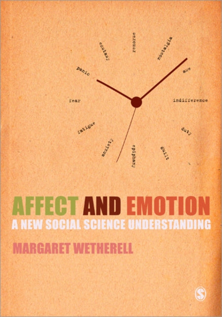 Book cover of: Affect and Emotion. By: Margaret Wetherell