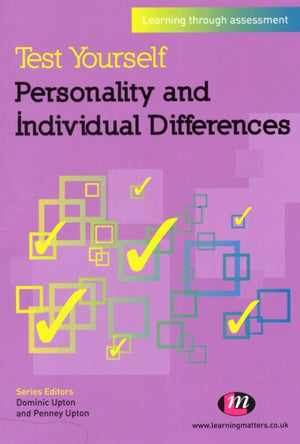 Test Yourself: Personality and Individual Differences