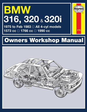 BMW 316, 320 ja 320i (4-silindriline) (75 - veebruar 83) Haynesi remondikäsiraamat