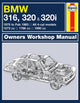 BMW 316, 320 ja 320i (4-silindriline) (75 - veebruar 83) Haynesi remondikäsiraamat