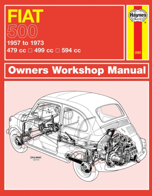 Fiat 500 (57 - 73) Haynes Repair Manual 9780857335838 Haynes