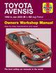Toyota Avensis Petrol (98 - Jan 03) Haynes Repair Manual