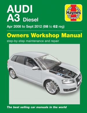 Audi A3 diisel (8. aprill - 12. september) Haynesi remondikäsiraamat
