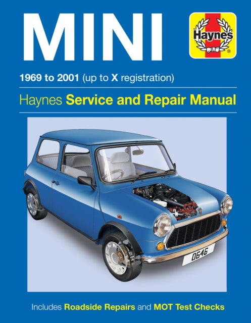 Mini (1969 - 2001) Haynes Repair Manual 9780857339652 John S Mead