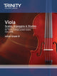 Book cover of: Viola Scales, Arpeggios & Studies Initial - Grade 8 from 2016