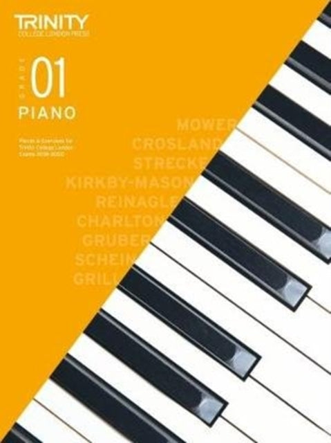Book cover of: Trinity College London Piano Exam Pieces & Exercises 2018-2020. Grade 1