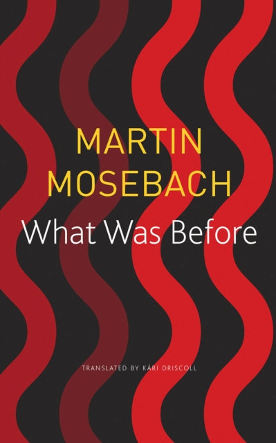 Book cover of: What Was Before. By: Martin Mosebach
