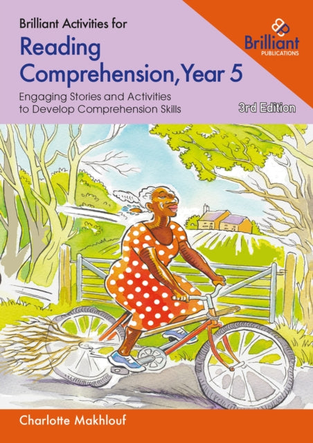 Book cover of: Brilliant Activities for Reading Comprehension, Year 5. By: Charlotte Makhlouf