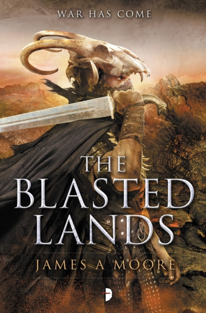 Book cover of: Blasted Lands. By: James A. Moore