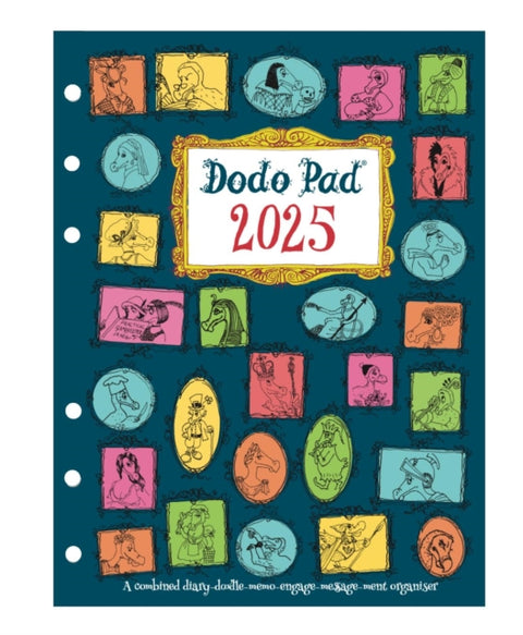 The Dodo Pad Filofax-Compatible 2025 A5 Refill Diary - Week to View Calendar Year